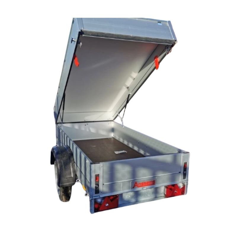 Remorque bagagère avec capot BW 750 kg – 2,01 x 1,01 m – Image 2