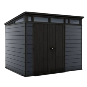 Abri de jardin en résine Keter CORTINA 97 – 6 m² (Gris anthracite)