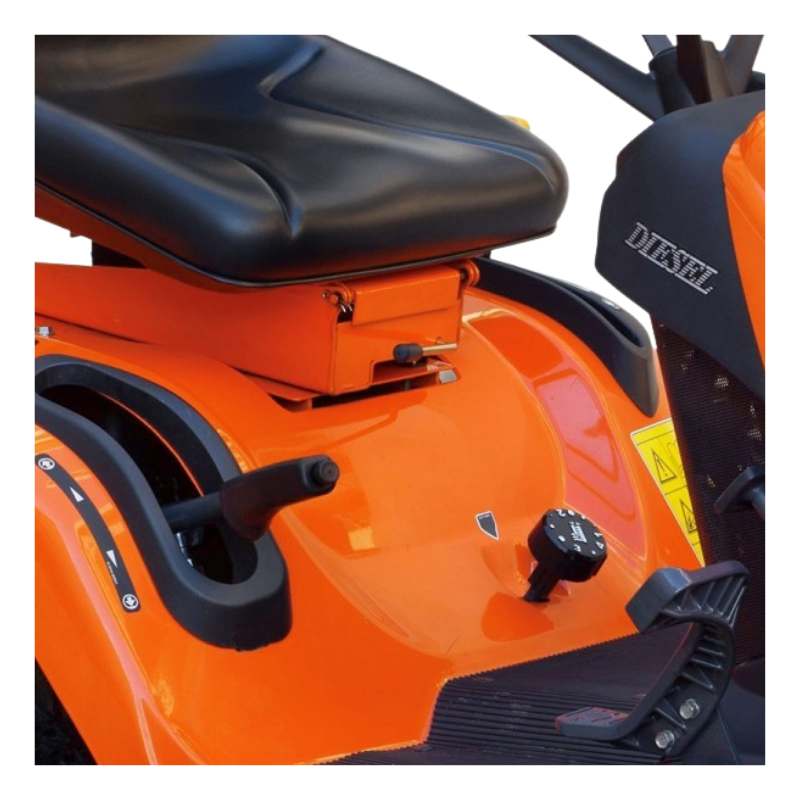 Tondeuse Autoportée Diesel KUBOTA GR1600 ID – Coupe 107 cm – Image 2