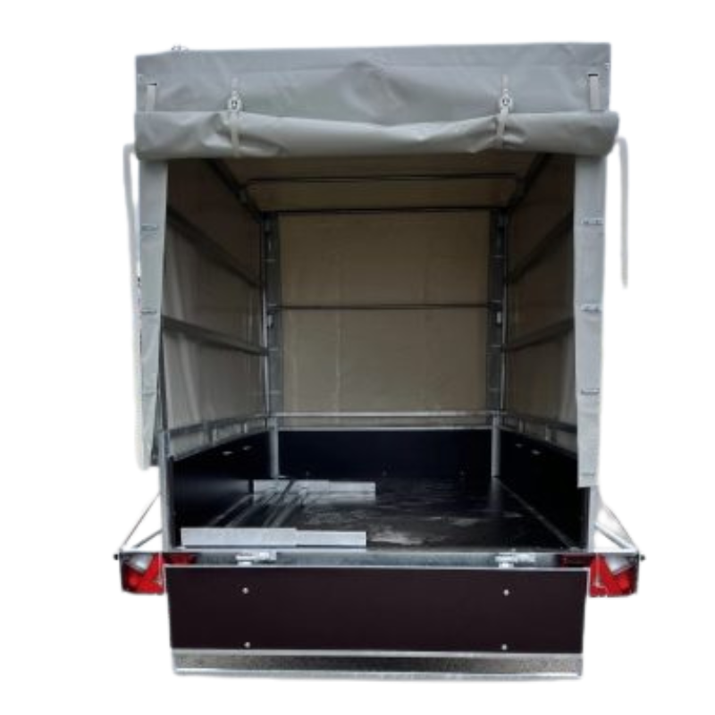 Remorque utilitaire bagagère BW bâchée PTAC 750 kg – avec porte-échelle et roue jockey – Image 2