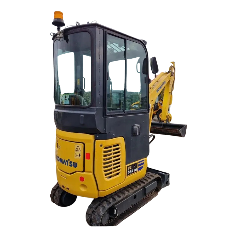 Mini pelle Komatsu PC 16 R 3HS 1,8T (2018) – 1 800 h – Image 4