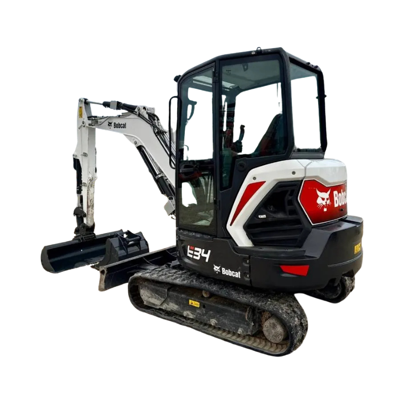 Bobcat E34 – Mini-pelle 3,5T Occasion (2022) – 1100 Heures – Image 6