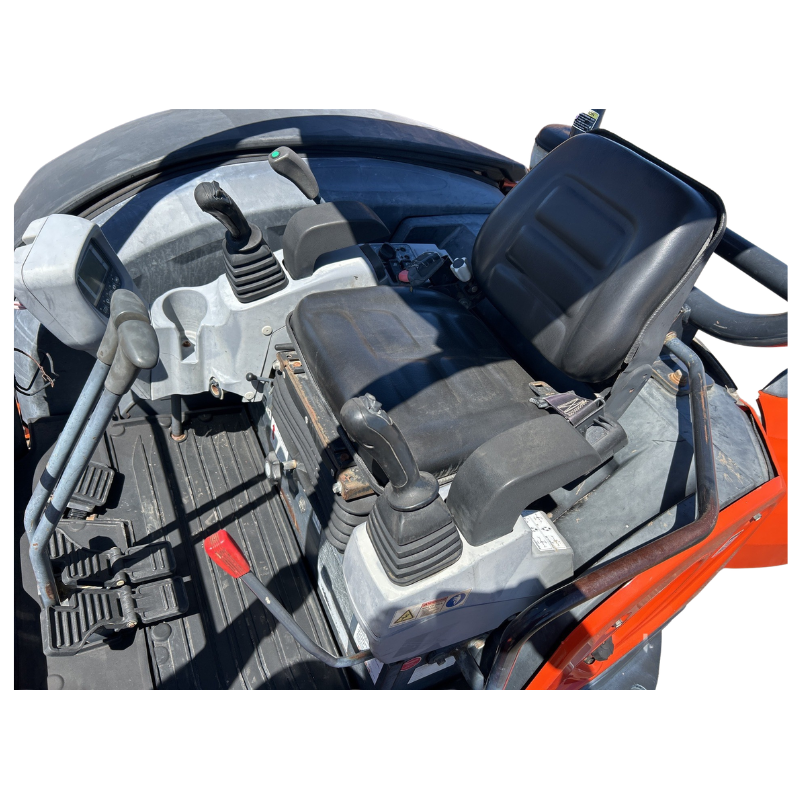 Mini Pelle KUBOTA U48-4 – 4,8T – Occasion 2015 – 5951h – Pack 4 Godets + Ripper – Image 3